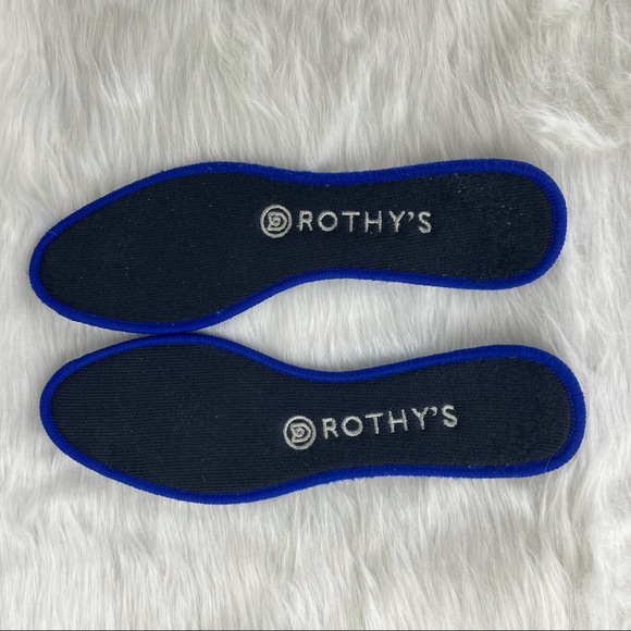 Rothy’s the Flat Flax Birdseye Retired Color Size 7.5 EUC Ballet Flats - Picture 6 of 12